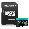 ADATA mälukaart 512GB Premier Pro MICROSDXC + Adapter