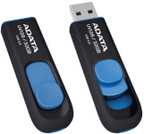 A-Data mälupulk DashDrive UV128 16GB USB 3.0 must+sinine