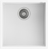 Teka kraanikauss Sink Suspended SQUARE 40.40 TG, valge