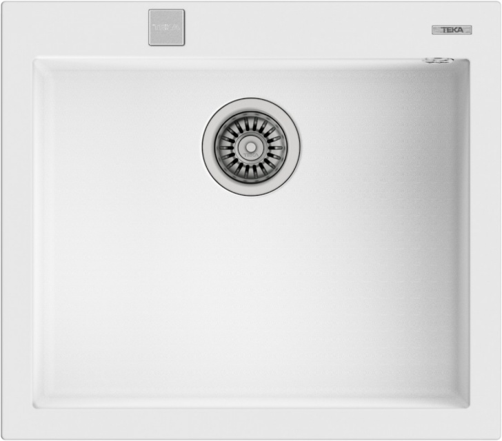 Teka kraanikauss Forsquare 50.40 TG valge