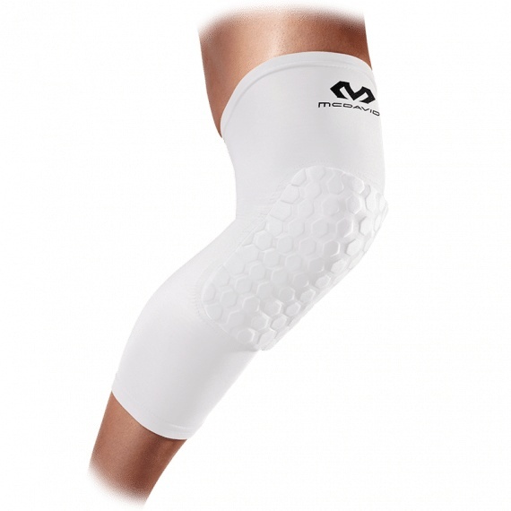McDavid põlvekaitsmed HEX 6446 valge - suurus M