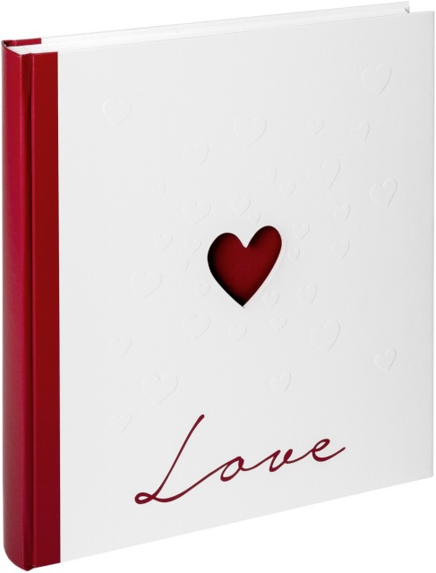 Walther fotoalbum Love 28x30,5 valge UH159