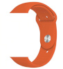 Randmerihm Silicone Strap Sport Band (Apple Watch) oranž, M/L