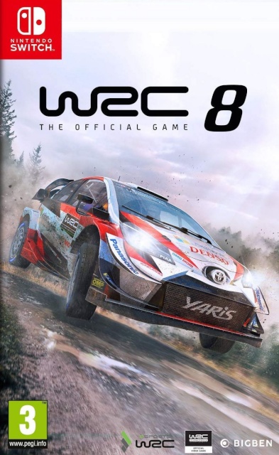 Nintendo Switch mäng WRC 8