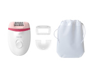 Philips epilaator Satinelle Essential Corded Compact Epilator BRE255/00 With opti-light for legs + 3 accessories