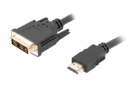 Lanberg kaabel HDMI(M)-DVI-D(M) CA-HDDV-10CC-0018-BK 1.8 M must
