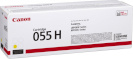 Canon tooner Cartridge 055H Yellow, kollane