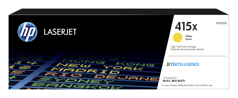 HP tooner 415x kollane Laserjet