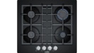 Bosch integreeritav gaasi-pliidiplaat PNP6B6B90 Series 4 Gas Hob 60cm, must