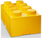LEGO klotsikast Storage brick (4004) kollane