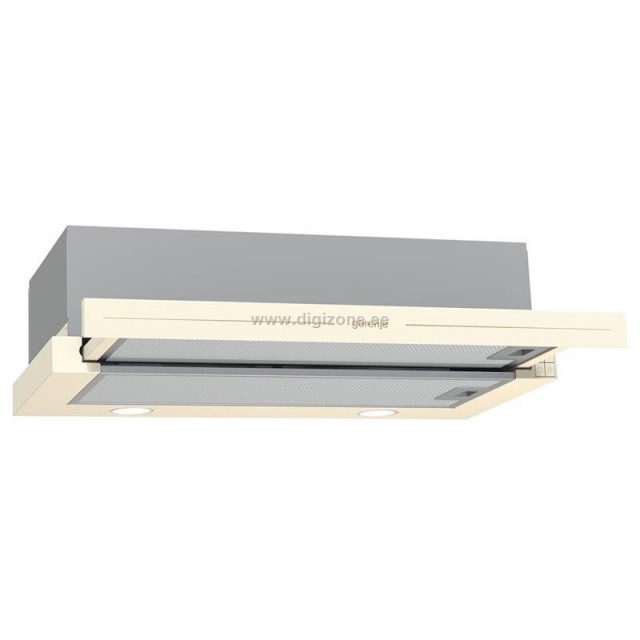 Gorenje integreeritav õhupuhasti BHP62CLI 60cm beez