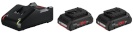 Bosch aku Starter Set Standard 2x ProCORE18V 4.0Ah + GAL 18V-40