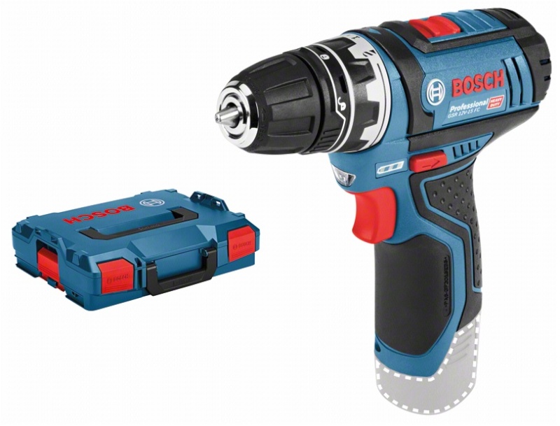 Bosch akutrell GSR 12V-15 FC Cordless Drill Driver + GFA 12-B