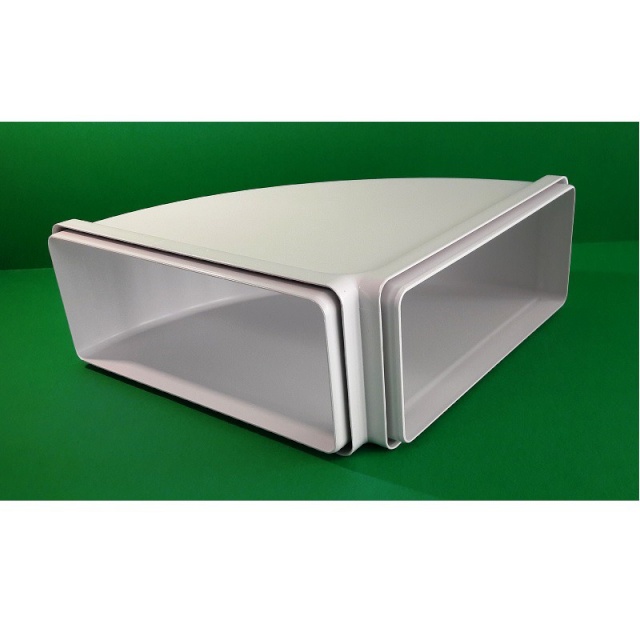 Faber õhupuhastaja ühendus horisontaalne ristkülik 90° 220x90 mm