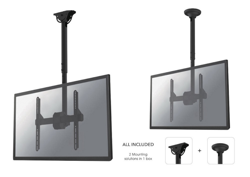 Neomounts By NewStar laekinnitus Flat Screen Ceiling Mount 32-60" NM-C440BLACK, must