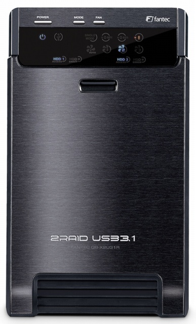 Fantec kettaboks QB-X2U31R must 2 x 3.5" SATA Raid HDD USB3.1