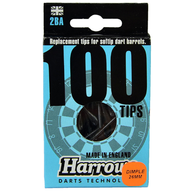 Harrows nooleotsad Softips Spare 100tk