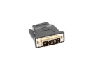 Lanberg adapter AD-0010-BK (HDMI F - DVI-D (24+1) M; kolor must)