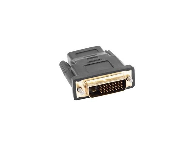 Lanberg adapter AD-0010-BK (HDMI F - DVI-D (24+1) M; kolor must)