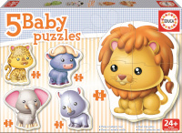 Educa beebipusle Baby Puzzles 3+3+4+4+5 osaline (loomad)