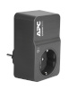 APC HOME/OFFICE SURGEARREST 1 OUTLET 230V, BLACK
