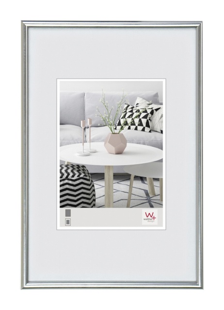 Walther pildiraam Galeria 30x40 Resin hõbedane