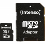 Intenso mälukaart microSDHC 16GB Class 10 UHS-I Professional