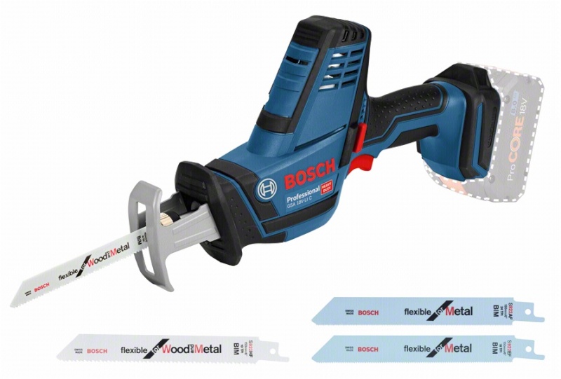 Bosch akumõõksaag GSA 18V-LI C Cordless Saber Saw, ilma akuta