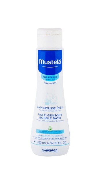 Mustela dušigeel Bébé Multi-Sensory Bubble Bath 200ml