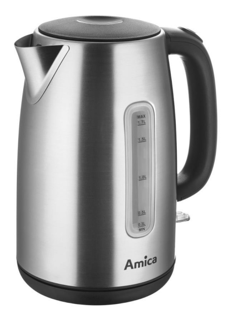 Amica veekeetja KM2011 1.7l inox
