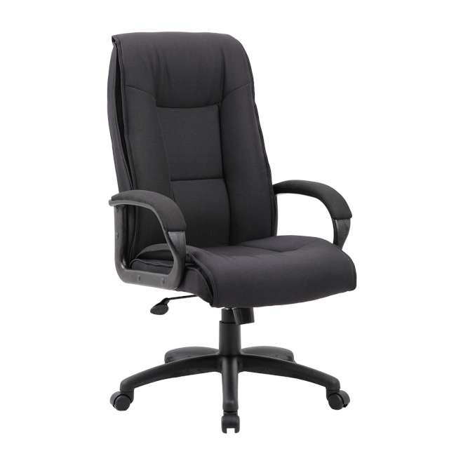 H4Y Töötool MASON 68,5x76,5xH115,5-124,5cm, iste ja seljatugi: kangas, värvus: must