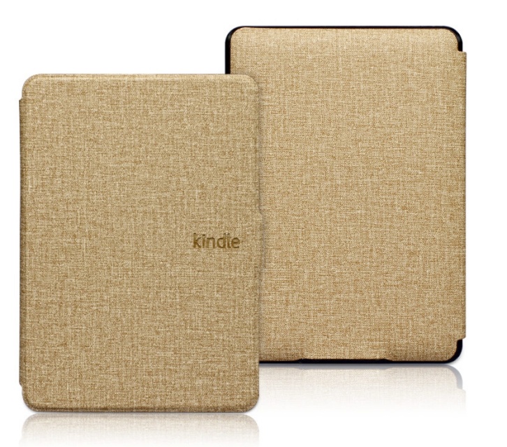 SmartCase kaitsekest Slim Cover Cloth Texture (Kindle 6" 2019) beež