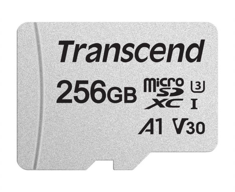Transcend mälukaart microSDXC 256GB Class 10 UHS-I U3 V30 A1 + adapter
