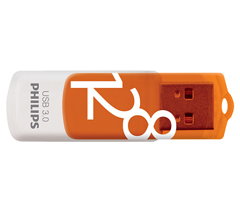 Philips mälupulk USB Stick 128GB 3.0 USB Drive Vivid Super Fast, pruun