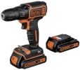 Black & Decker akutrell BDCDC18KB-QW Cordless Drill Driver