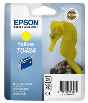 Epson tindikassett T0484 kollane