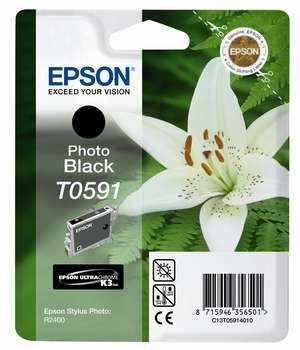 Epson tindikassett T0591 Photo Black