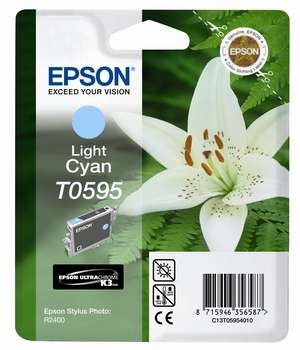 Epson tindikassett T0595 hele tsüaan