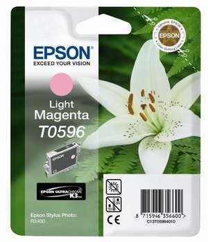 Epson tindikassett T0596 hele magneta