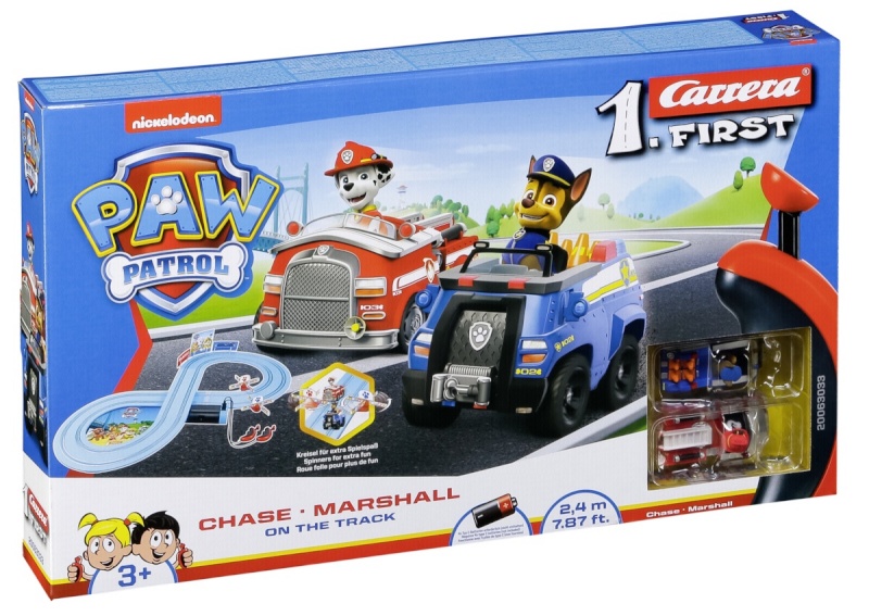 Carrera autoringrada FIRST Paw Patrol Chase & Marshall On the Track, 20063033