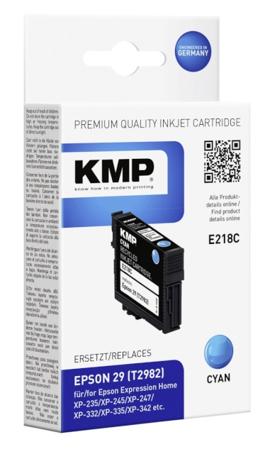 KMP tindikassett E218C tsüaan asendustoode: T2982