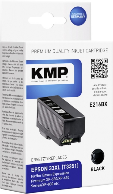 KMP tindikassett E216BX must asendustoode: T 3351 XL