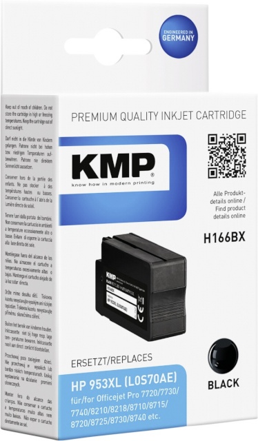 KMP tindikassett H166BX must asendustoode: L0S70AE