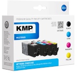 KMP tindikassett H176VX Promo Pack BK/C/M/Y asendustoode: 3HZ51AE 903XL