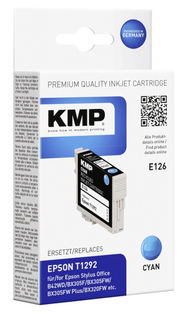 KMP tindikassett E126 tsüaan asendustoode: T129