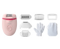 Philips epilaator BRE285/00 Satinelle Essential Corded Compact Epilator, roosa