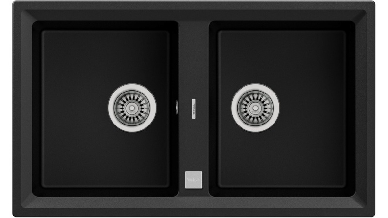 Teka kraanikauss Sink STONE 90 B-TG, Süsimust