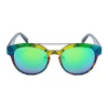 Italia Independent unisex päikeseprillid 0900AINX-149-000 kollane sinine roheline (ø 50mm)