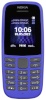 Nokia mobiiltelefon 105 Dual-SIM 2019 sinine ENG