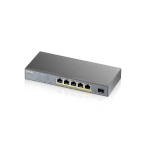 Zyxel switch Rack GS1350-6HP-EU0101F (5x 10/100/1000Mbps)